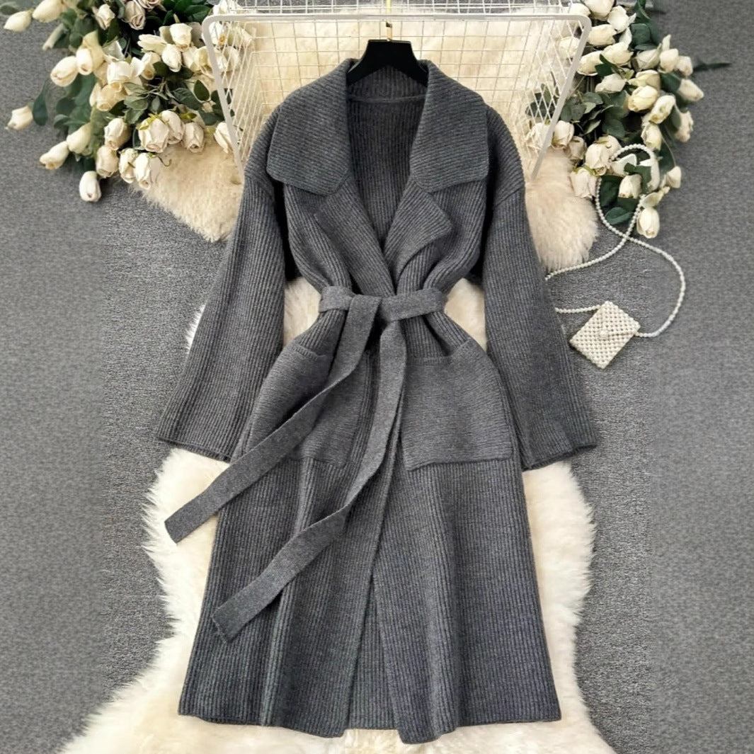 Gilet Long en Maille
