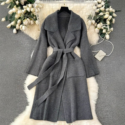 Gilet Long en Maille