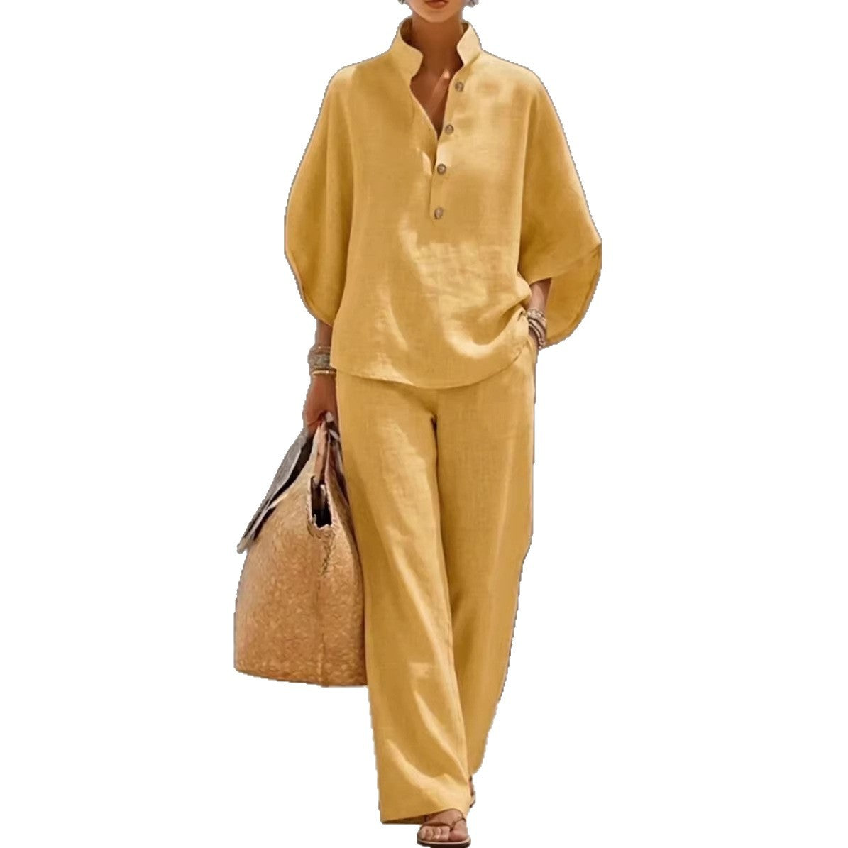 Ensemble Qorvi Fluide en Lin