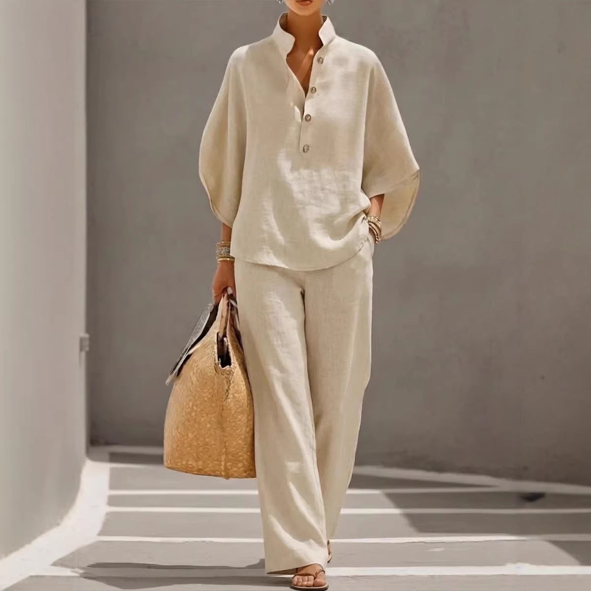 Ensemble Qorvi Fluide en Lin