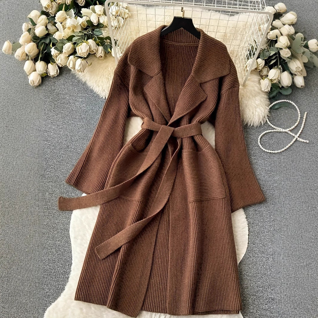 Gilet Long en Maille